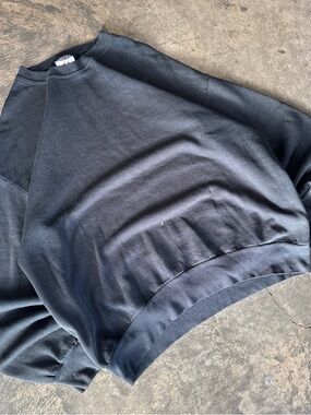 Jerzees Black Crewneck Sweatshirt